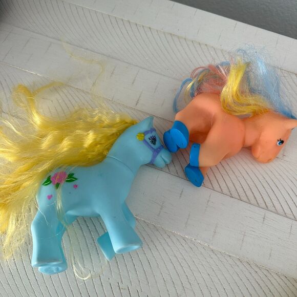 Vintage Toy Lot Gi-Go Pony Tootsie Pose Long Head, Cabbage Patch Kid Springsong - Picture 5 of 10